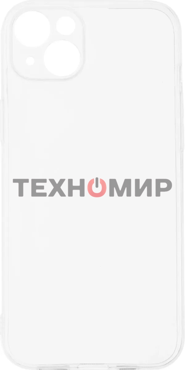 Чехол (клип-кейс) BoraSCO для Apple iPhone 15 Plus прозрачный