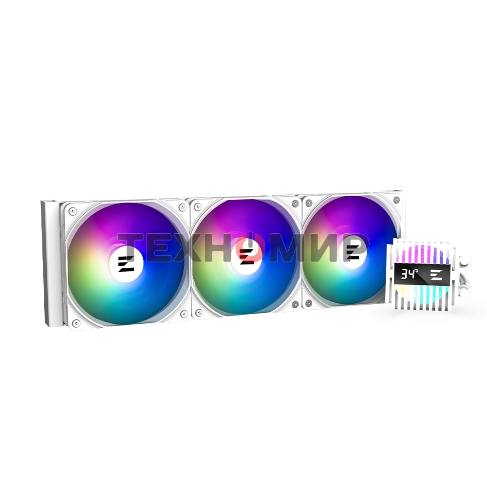 Система жидкостного охлаждения для процессора Zalman ALPHA2 A36 белый 120мм алюминий+медь 2000rpm 29.7db 4-pin 350W