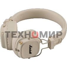 Гарнитура накладные Marshall Major V бежевый беспроводные bluetooth оголовье (MAJOR V CREAM)