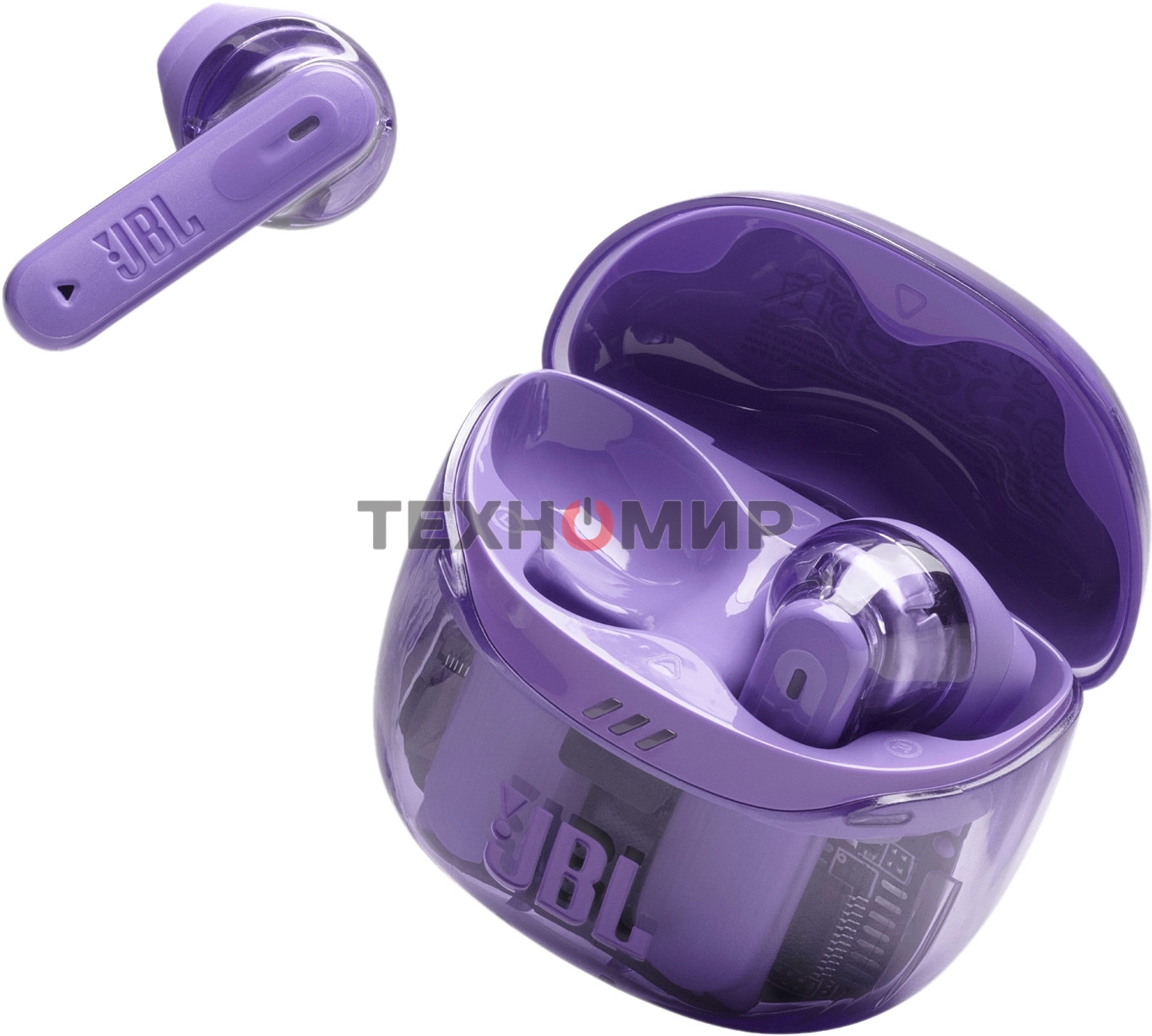 Наушники JBL Tune Flex 2 призрачно-фиолетовый