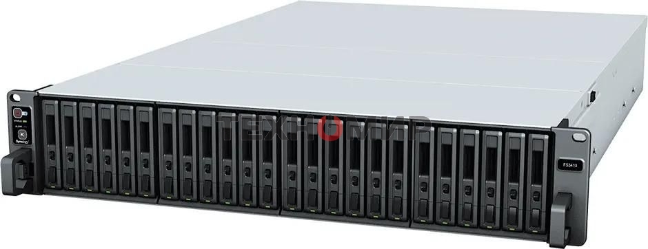 СХД стоечное исполнение 24BAY 2U NO HDD USB3 SYNOLOGY FS3410