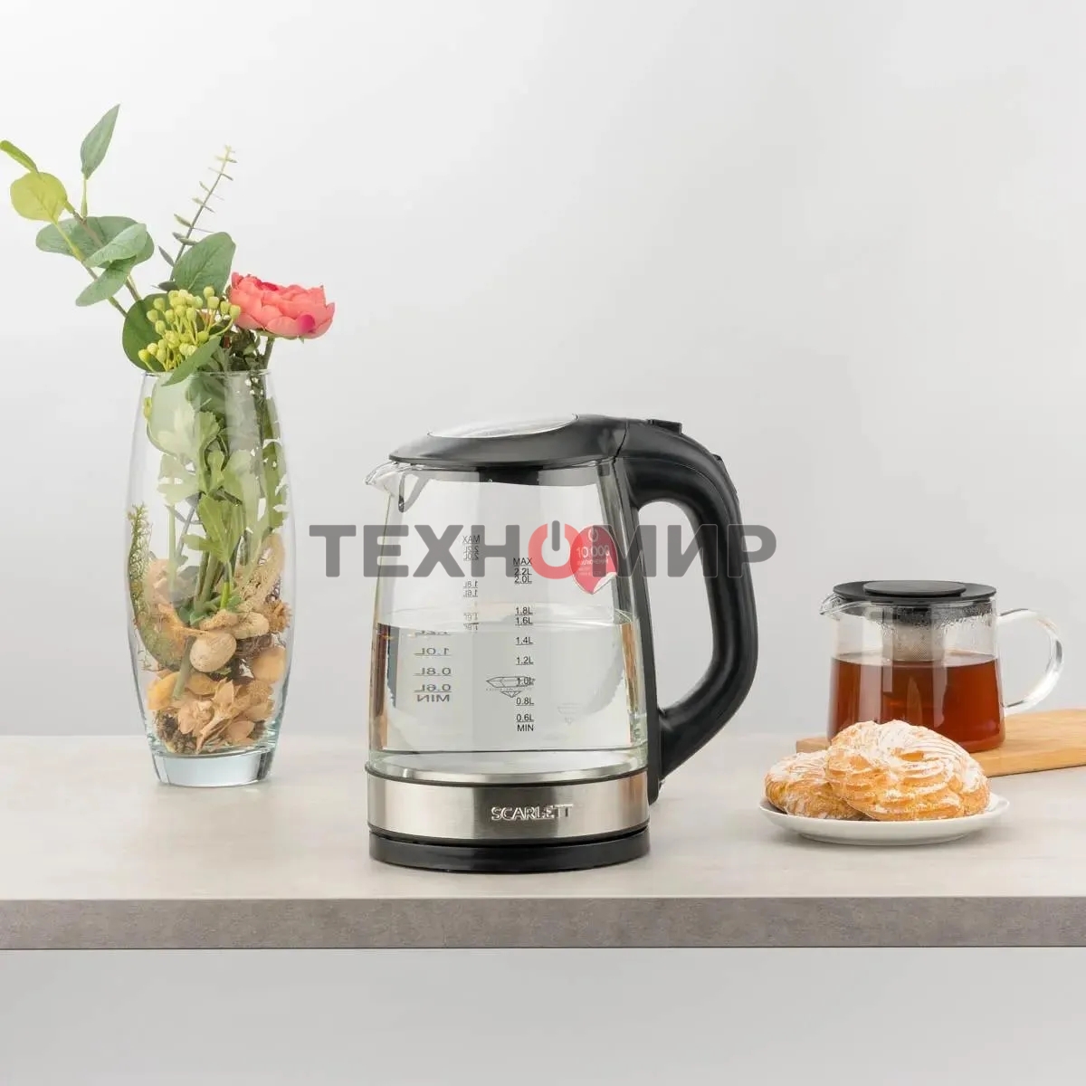 Чайник электрический Scarlett SC-EK27G19