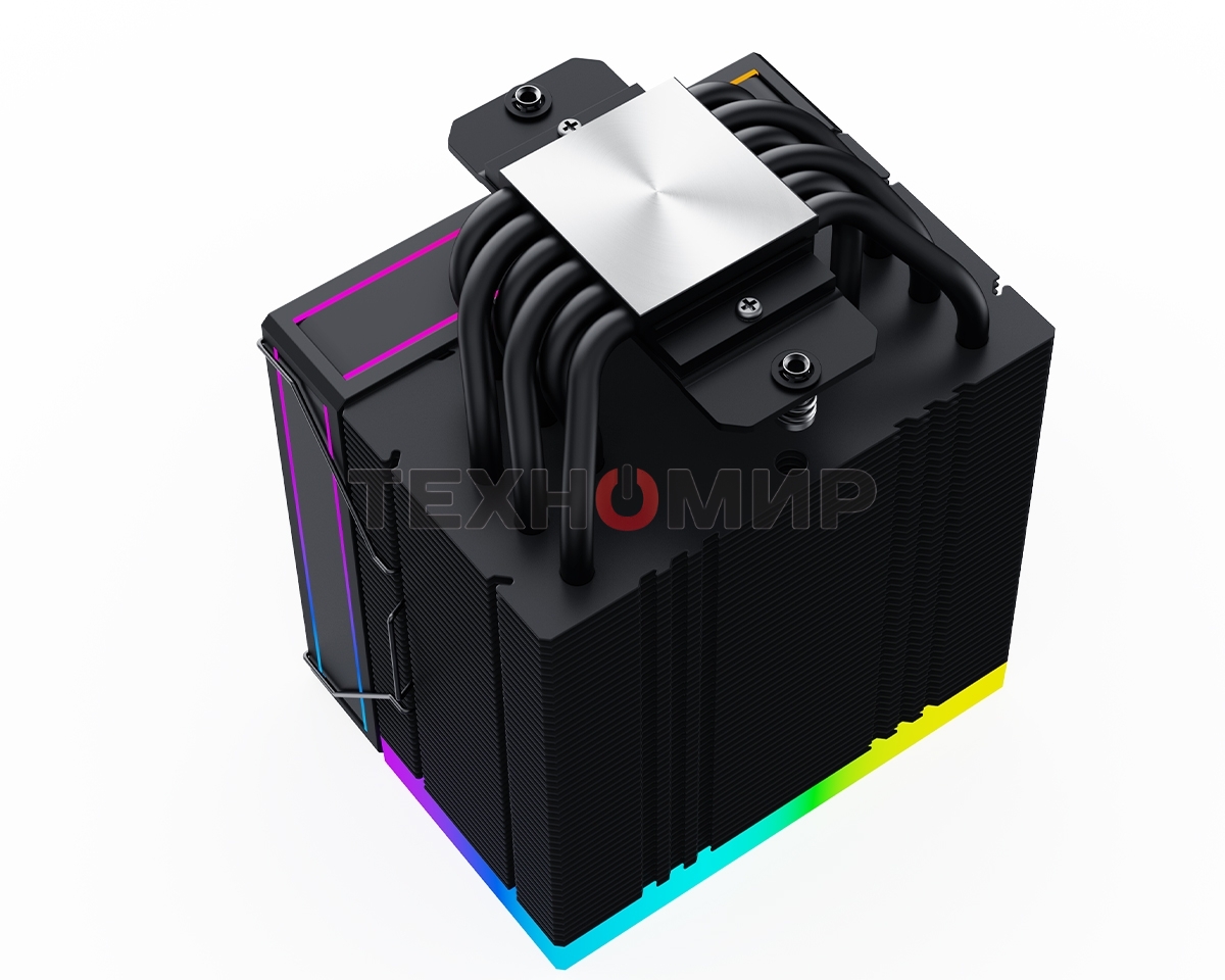 Кулер ID-Cooling Frozn A610 ARGb черный 120мм алюминий/медь 2000rpm 30db 4-pin 250W 155мм