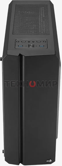 Компьютерный корпус MidiTower Aerocool/Formula GENESIS-G-BK-v2 (ATX, USB3x2, USB2x2, ARGB fan x1, без БП) (4711099473892)