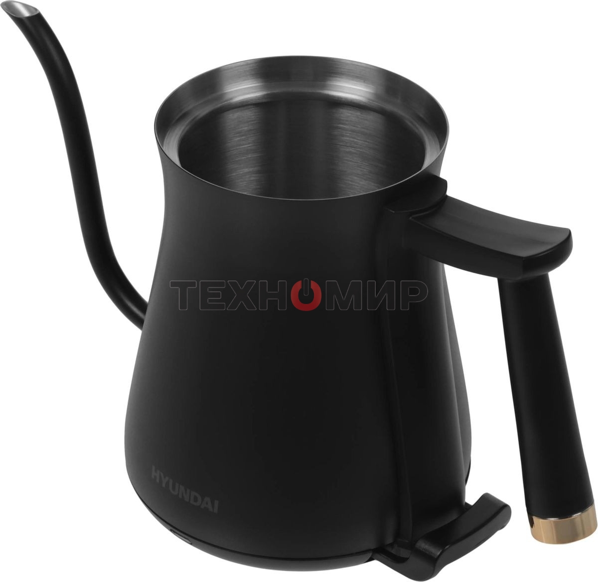Чайник электрический Hyundai HYK-S5500 0.7 л, 1000 Вт, черный