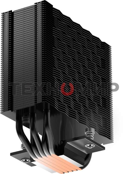 Устройство охлаждения (кулер) PcCooler RZ500 Soc-AM5/AM4/1200/1700/1851 черный 4-pin 32dB Al+Cu 250W Ret (RZ500-BKNWNX-GL)