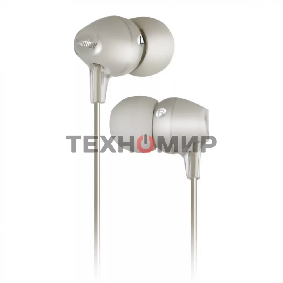 Внутриканальные наушники Smartbuy A8, серые (SBE-982)/60