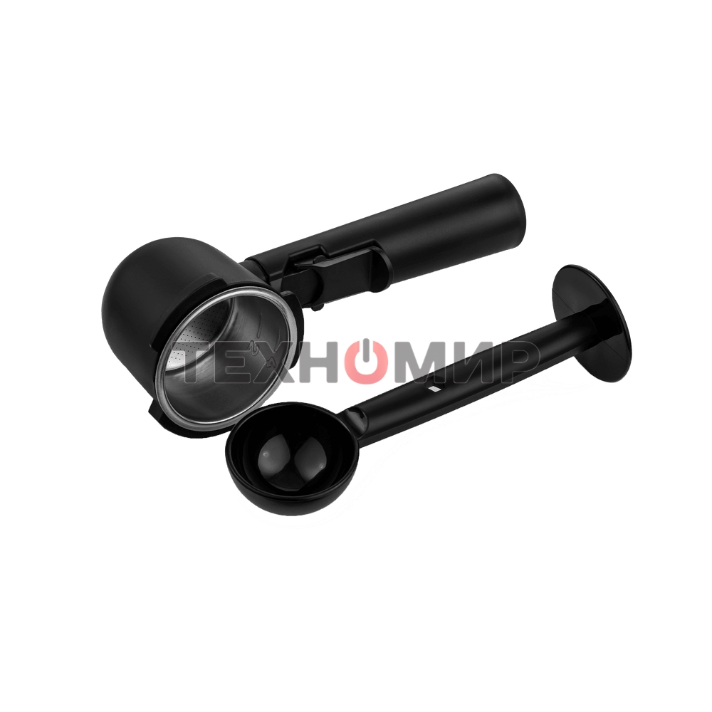 Кофемашина рожковая Maunfeld MF-733BK черный, исп. кофе - молотый, 0.24 л, 870 Вт, 4 бар