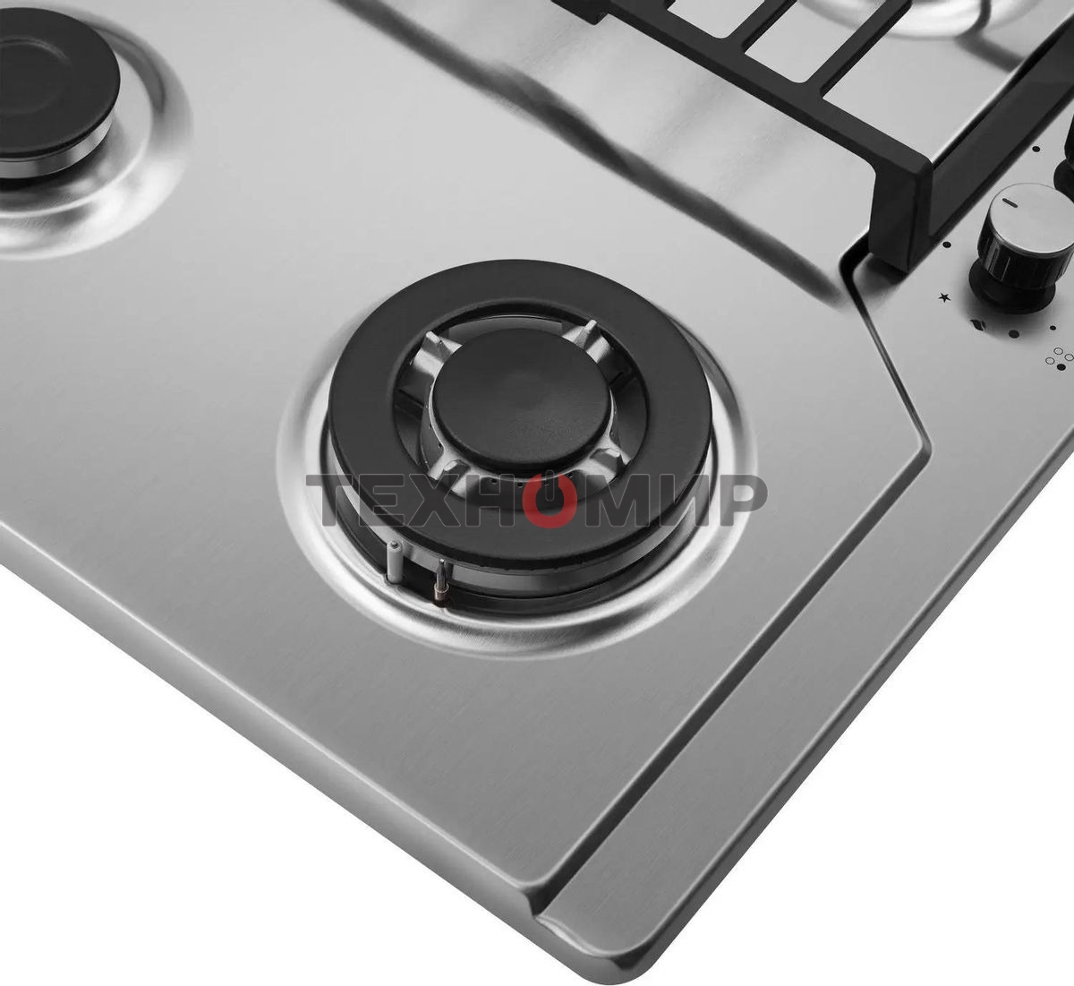 Газовая варочная панель Maunfeld EGHS.64.73CS/G, 4 конфорки, нержавеющая сталь, серебристый