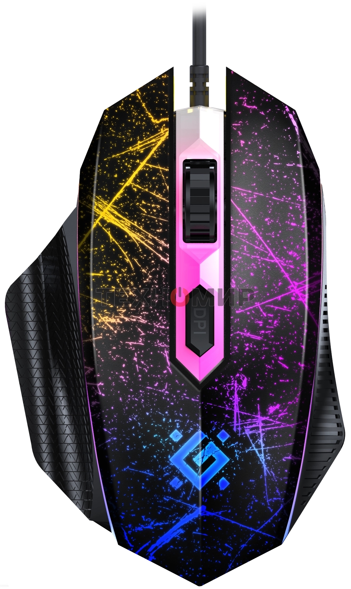 Комплект клавиатура+мышь Defender Nord GS-959 проводной, USB, 2400 DPI, чёрный