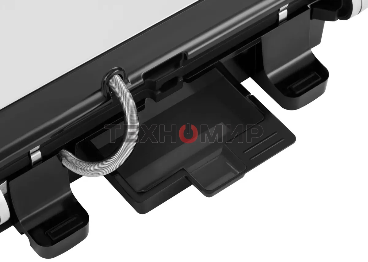 Гриль электрический Hyundai HYG-4046 2200Вт черный/серебристый