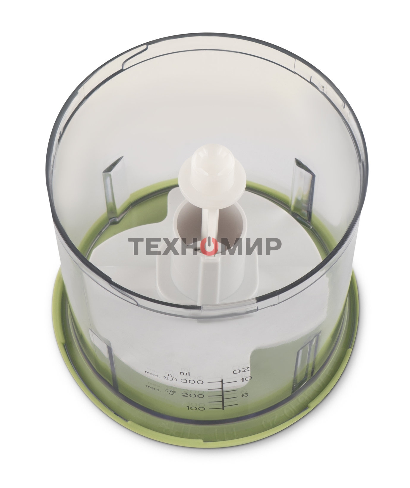 Измельчитель электрический Hyundai HYC-P3108 0.8л. 300Вт черный/зеленый