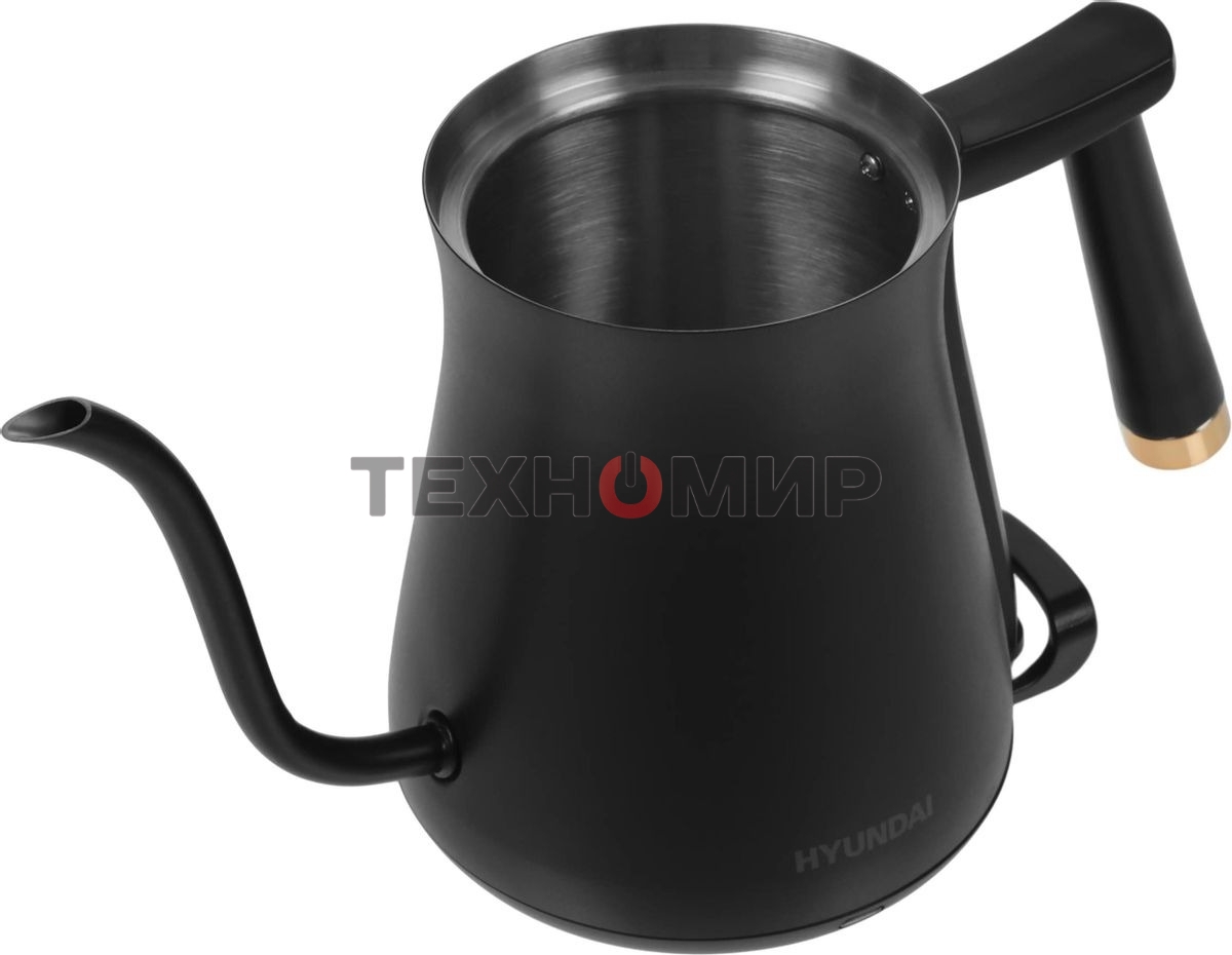Чайник электрический Hyundai HYK-S5500 0.7 л, 1000 Вт, черный