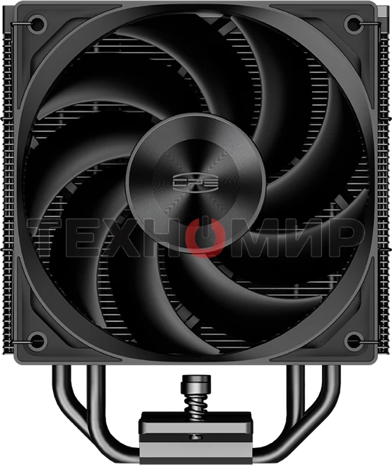 Устройство охлаждения (кулер) PcCooler RZ500 Soc-AM5/AM4/1200/1700/1851 черный 4-pin 32dB Al+Cu 250W Ret (RZ500-BKNWNX-GL)