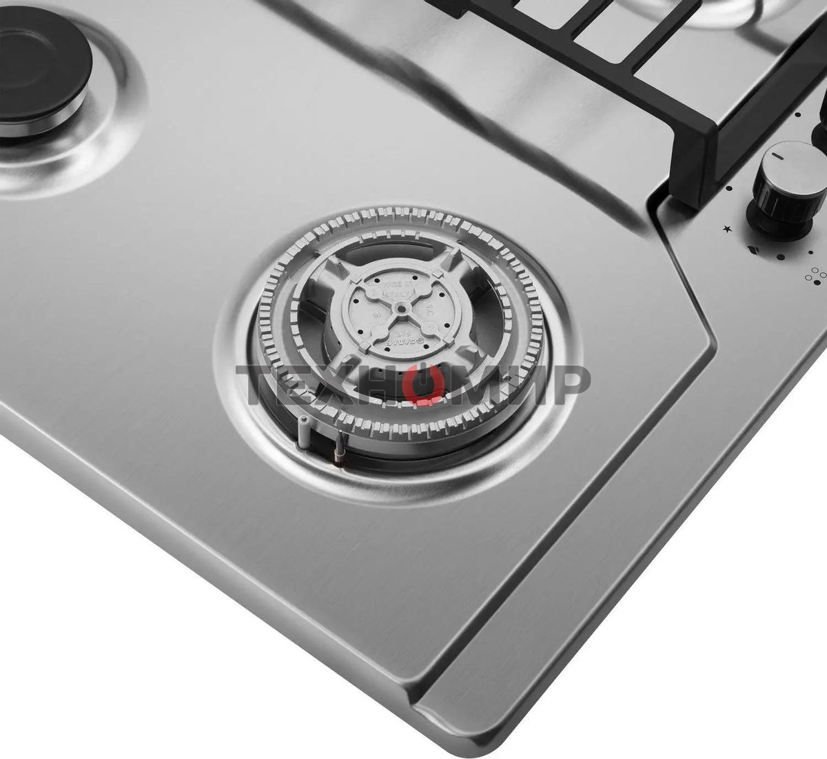 Газовая варочная панель Maunfeld EGHS.64.73CS/G, 4 конфорки, нержавеющая сталь, серебристый