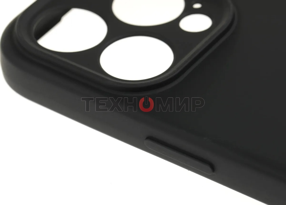 Чехол (клип-кейс) BoraSCO для Apple iPhone 15 Pro черный (72429)