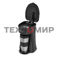 Кофеварка капельная Blackton Bt CM1114 черный/стальной, исп. кофе - молотый, 0,36 л, 650 Вт