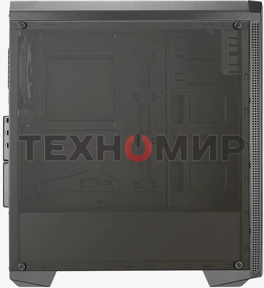 Компьютерный корпус MidiTower Aerocool/Formula GENESIS-G-BK-v2 (ATX, USB3x2, USB2x2, ARGB fan x1, без БП) (4711099473892)