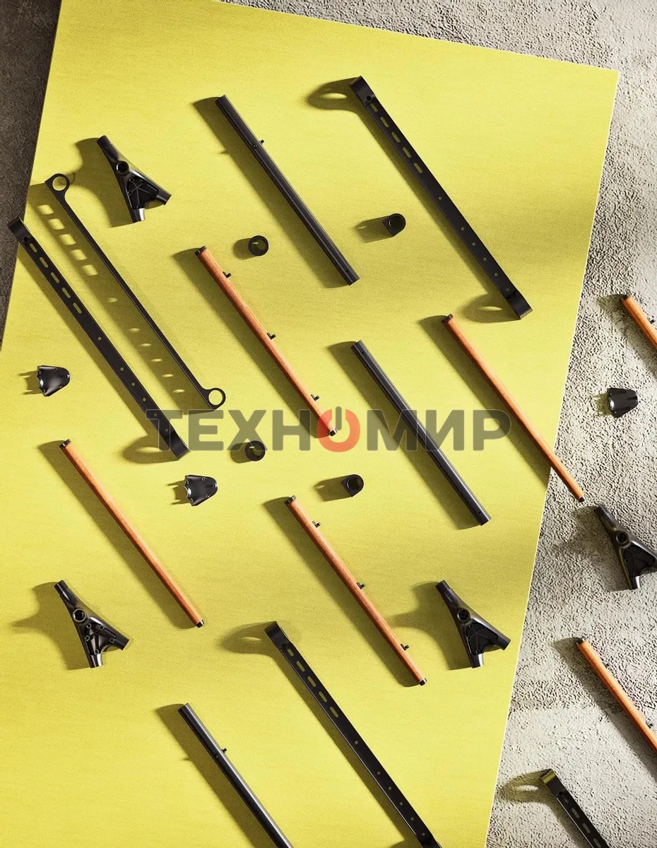 Подставка для телевизора Cactus CS-ST1247BKWN черный/орех, 49