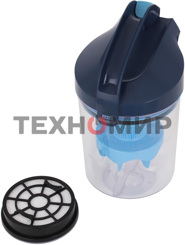 Пылесос Tefal TW2971EA синий, 200/750 Вт, уборка сухая, пылесборник контейнер 1.2 л