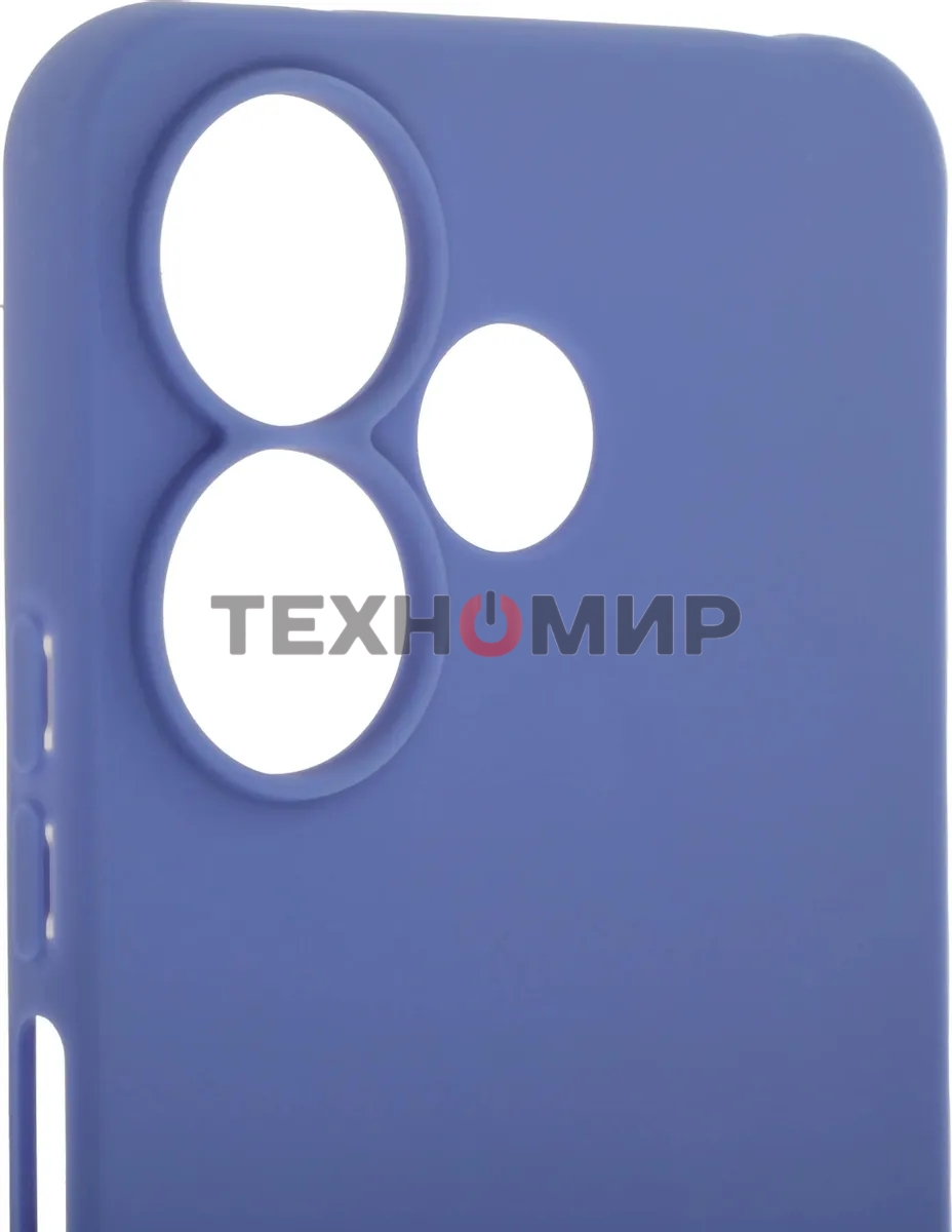 Чехол (клип-кейс) BoraSCO для Xiaomi Poco M6 4G Silicone Case лавандовый (73630)