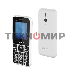 Мобильный телефон Maxvi C27 белый