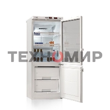 Холодильник комбинированный лабораторный Pozis ХЛ-250-1 тониров. стекло двухкамерный 170/80 л морозилка снизу