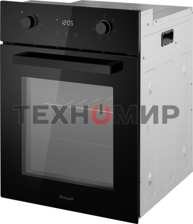 Духовой шкаф электрический Weissgauff EOY 456 PDB черный