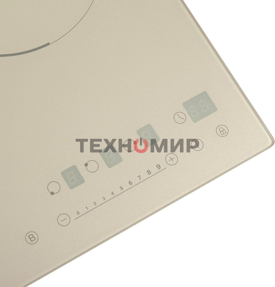 Индукционная варочная панель Maunfeld EVI.453-BG, конфорок: 3 шт., стеклокерамика, независимая, бежевый