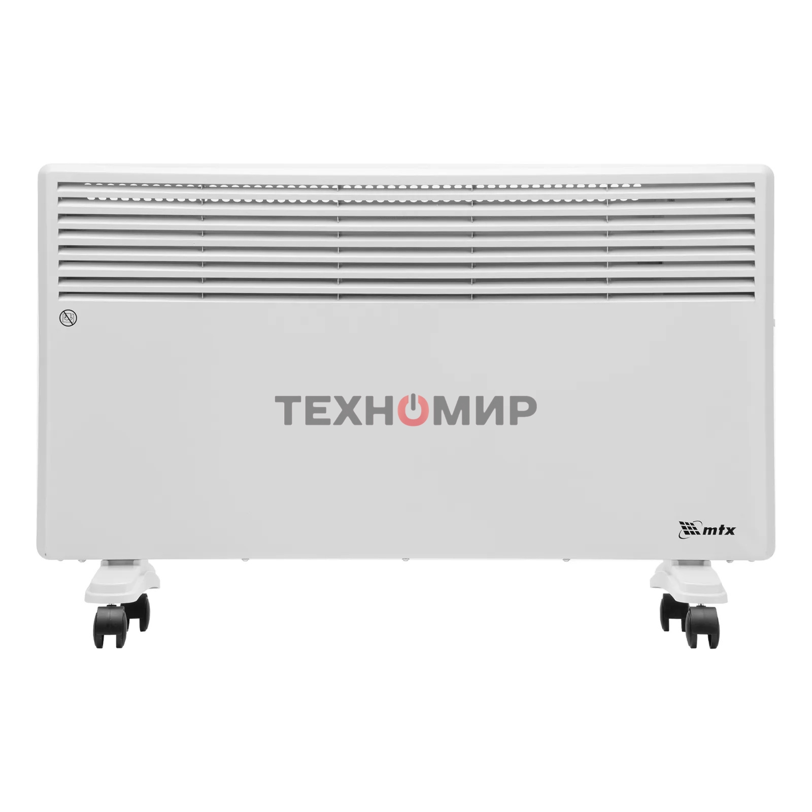 Конвектор электрический MTX CH-2000, белый, 2000 Вт, 25 м2, термостат