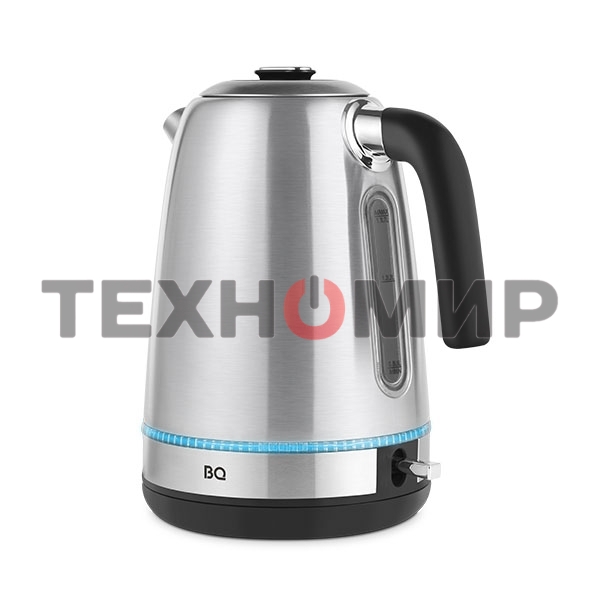 Чайник электрический BQ KT1725SW стальной/черный