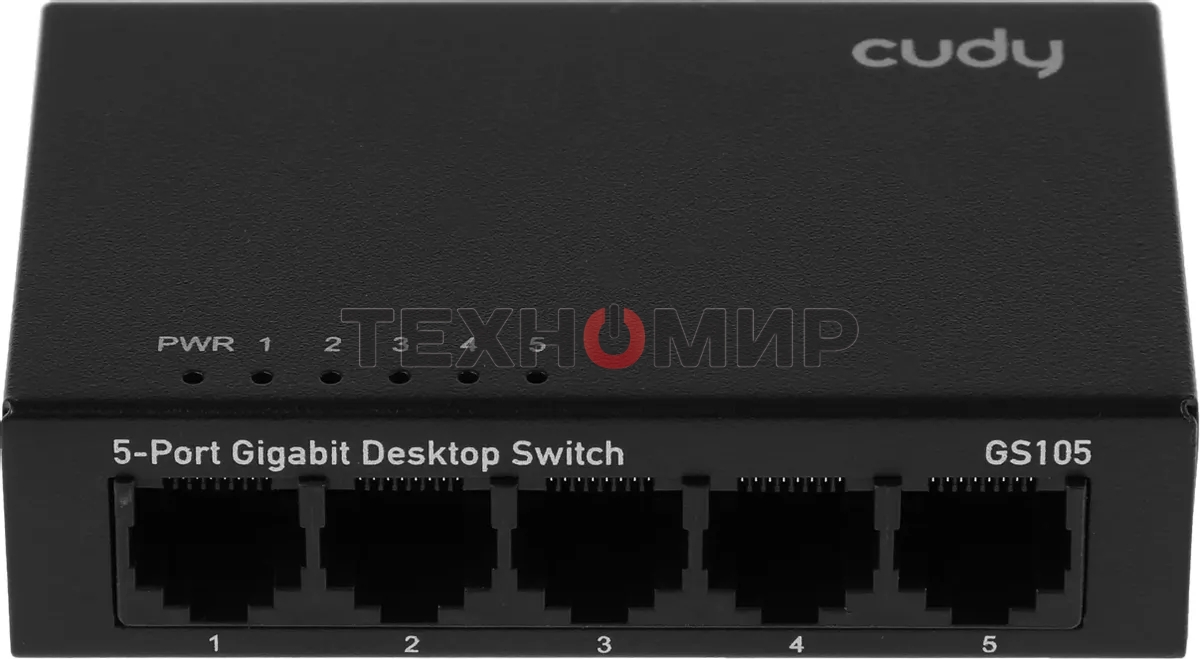 Коммутатор Cudy GS105 (L2) 5x1 Гбит/с неуправляемый