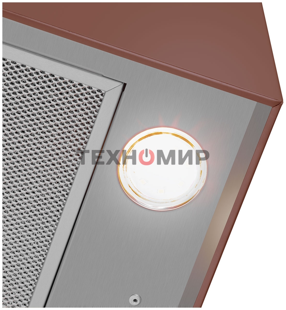 Вытяжка пристенная островная Maunfeld Bath 401 медный, 40 см, 1150 куб. м/ч, 52 дБ