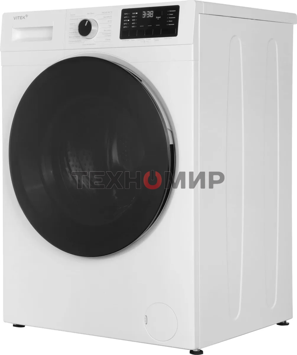 Стиральная машина Vitek VT-WME8201 класс: A+++ загр.фронтальная макс.:8кг белый инвертор