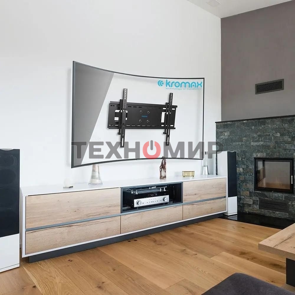 Кронштейн Kromax ATLANTIS-80 черный для LED/LCD телевизоров 32