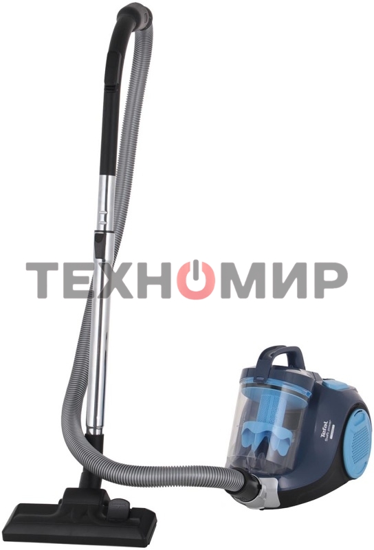 Пылесос Tefal TW2971EA синий, 200/750 Вт, уборка сухая, пылесборник контейнер 1.2 л