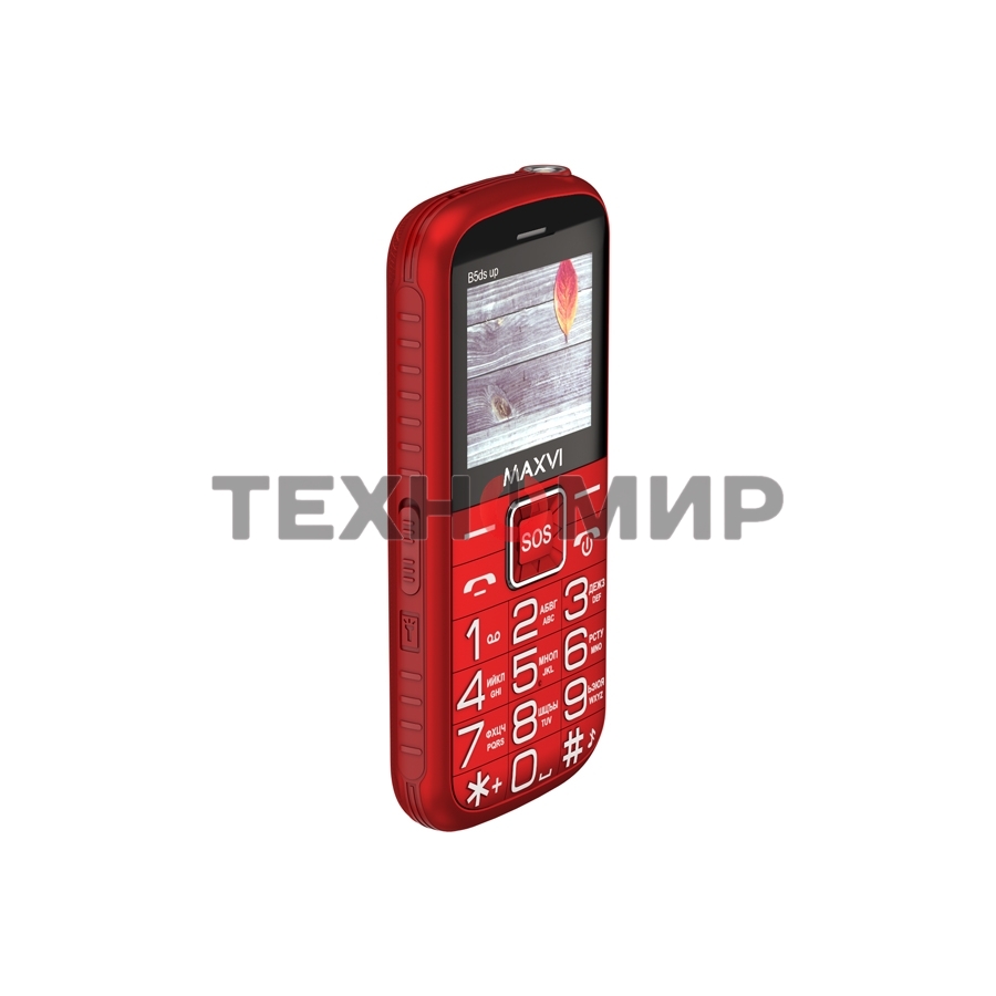 Мобильный телефон Maxvi B5ds up красный