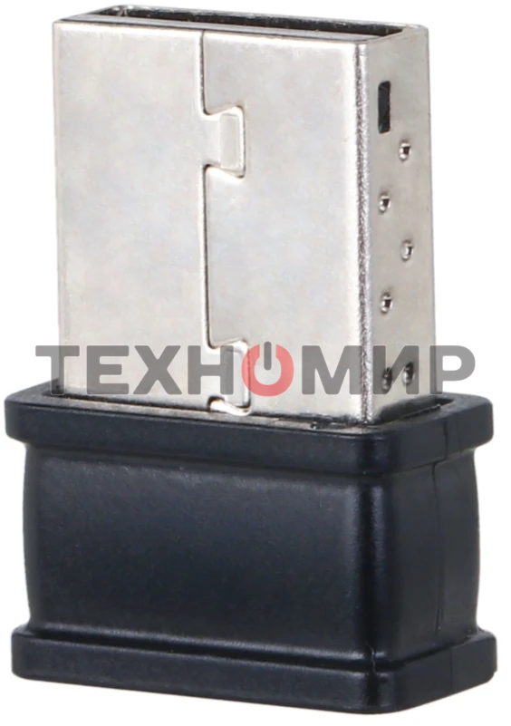 Сетевой адаптер Dahua DH-NC650/Wi-Fi 802.11a/b/g/n/2.4 ГГц до 200 Мбит.с + 5 ГГц до 433 Мбит.с/MU-MIMO/USB 2.0/черный (DH-NC650)