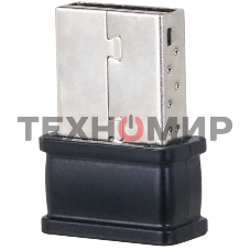 Сетевой адаптер Dahua DH-NC650/Wi-Fi 802.11a/b/g/n/2.4 ГГц до 200 Мбит.с + 5 ГГц до 433 Мбит.с/MU-MIMO/USB 2.0/черный (DH-NC650)