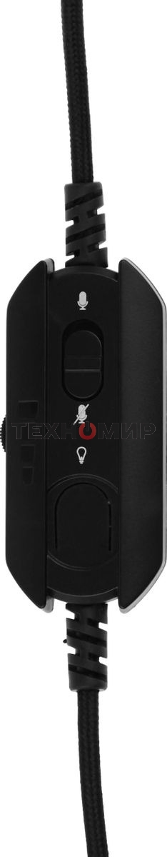 Гарнитура проводная с микрофоном A4Tech Bloody G580 черный 2м мониторные USB оголовье (G580 USB,BLACK)