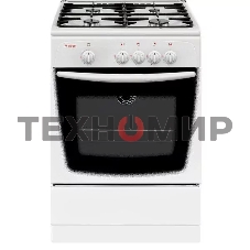 Плита газовая Gefest CG 60М C7 К73 белый, конфорок 4 шт, духовка 63 л, 60 см x 85 см x 60 см
