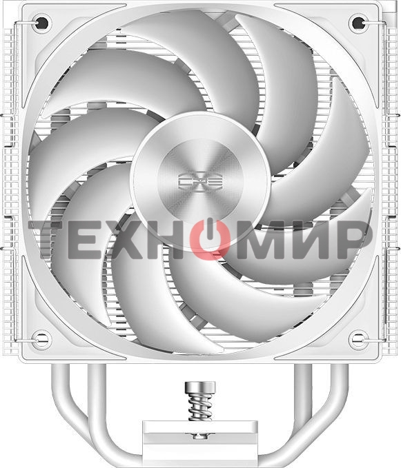 Устройство охлаждения (кулер) PcCooler RZ500 Soc-AM5/AM4/1200/1700/1851 белый 4-pin 32dB Al+Cu 250W Ret (RZ500-WHNWNX-GL)