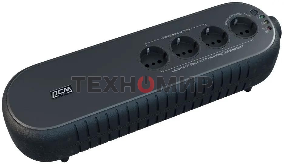 Источник бесперебойного питания Powercom WOW 1000U 500Вт 1000ВА черный