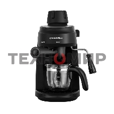 Кофемашина рожковая Maunfeld MF-733BK черный, исп. кофе - молотый, 0.24 л, 870 Вт, 4 бар