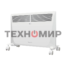 Конвектор электрический Ballu Enzo BEC/EZER-1500 белый, 1500 Вт, 20 м2, термостат, дисплей