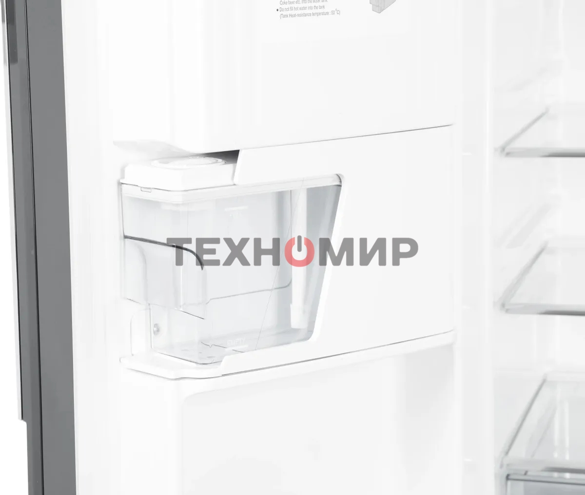 Холодильник Hitachi R-W660PUC7 GGR серый двухкамерный 396/144л морозилка сверху No Frost, Side by Side