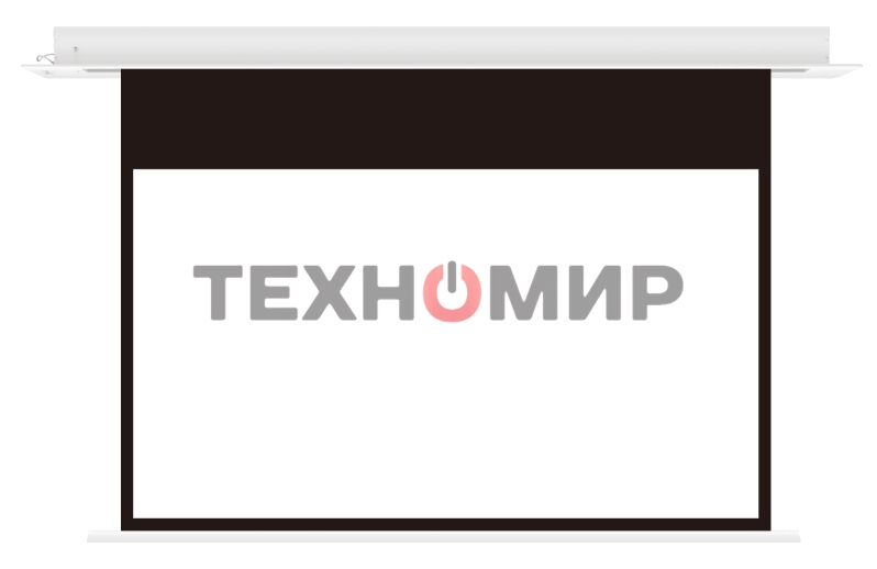 Встраиваемый экран с электроприводом Lumien Master Recessed Control 176х305 см (раб.область 166х295 см) (133