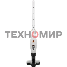 Пылесос вертикальный/ручной Mystery MVC-1118 белый/оранжевый, питание от аккумулятора, 300 Вт, уборка сухая, пылесборник 0.5 л, работа от АКБ max 30 мин