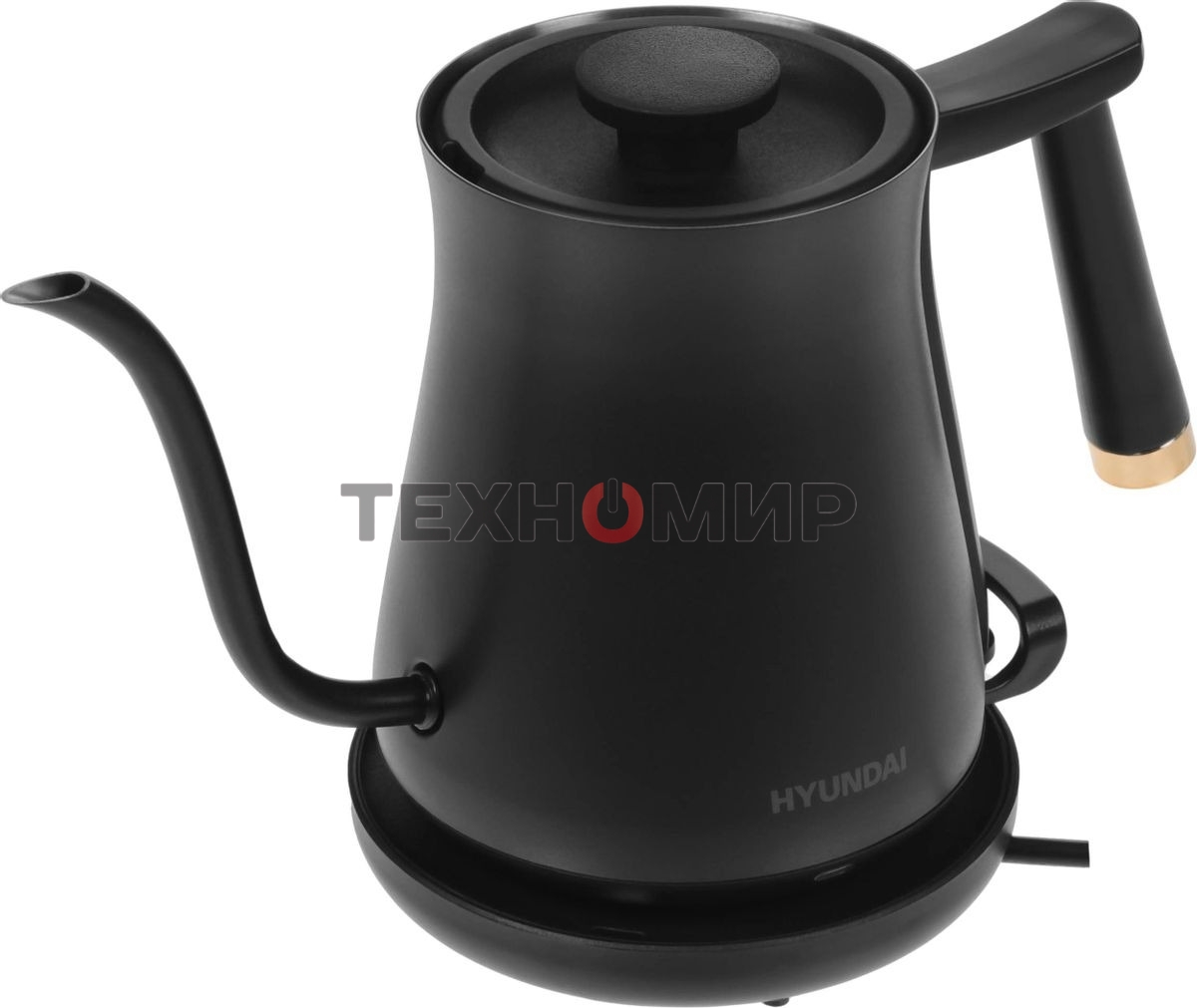 Чайник электрический Hyundai HYK-S5500 0.7 л, 1000 Вт, черный