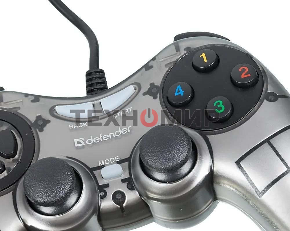Геймпад Defender Zoom USB Xinput, 10 кнопок, 2 стика